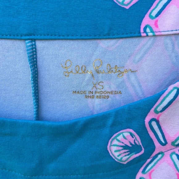 NWT Lily Pulitzer Tana Dress UPF 50 T Shirt Dress Vacation Beach Cruise Coastal - Picture 4 of 10